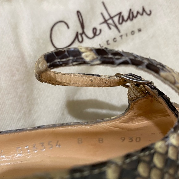 Cole Haan Collection Python Heels - Picture 5 of 9